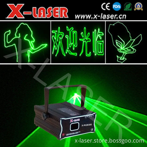 50mw Green Laser Animation Disco Rave Lights